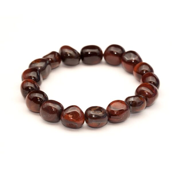 Oxöga armband, Trumlade – stenarmband i natursten