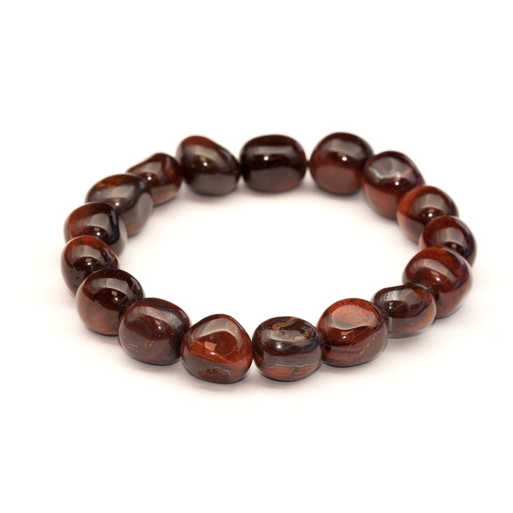 Oxöga armband, Trumlade – stenarmband i natursten