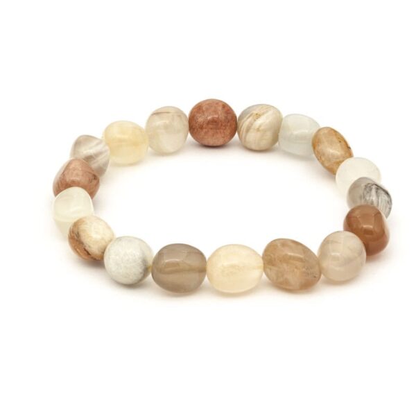 Månsten armband, Trumlade – stenarmband i natursten