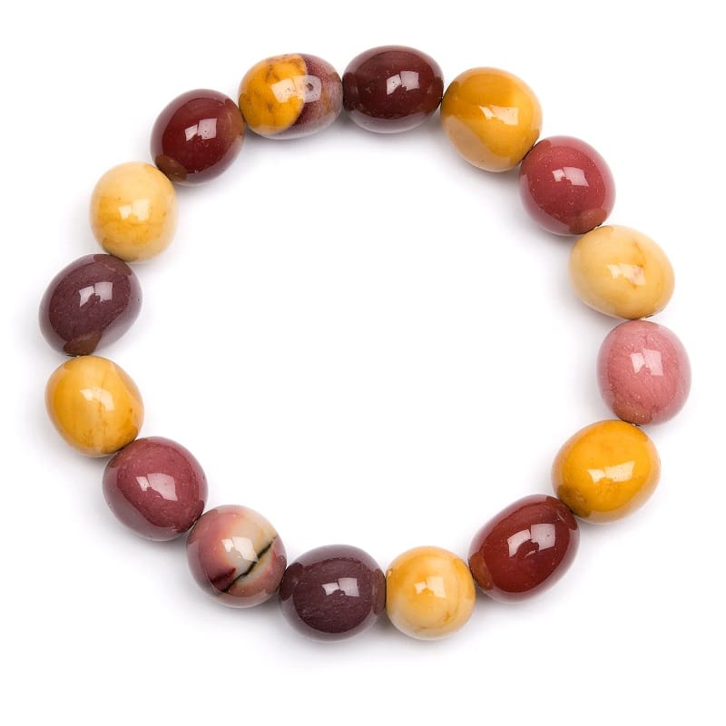 Mokait armband, Trumlade – stenarmband i natursten