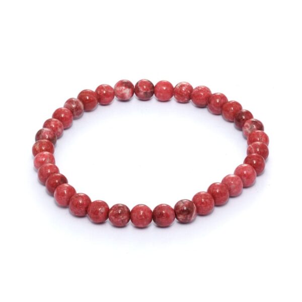 Thulit armband 6 mm – stenarmband i natursten