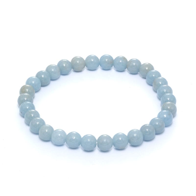Angelit armband 6 mm – stenarmband i natursten