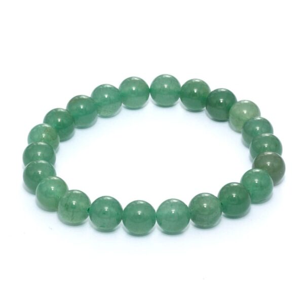 Grön aventurin armband 8 mm – stenarmband i natursten