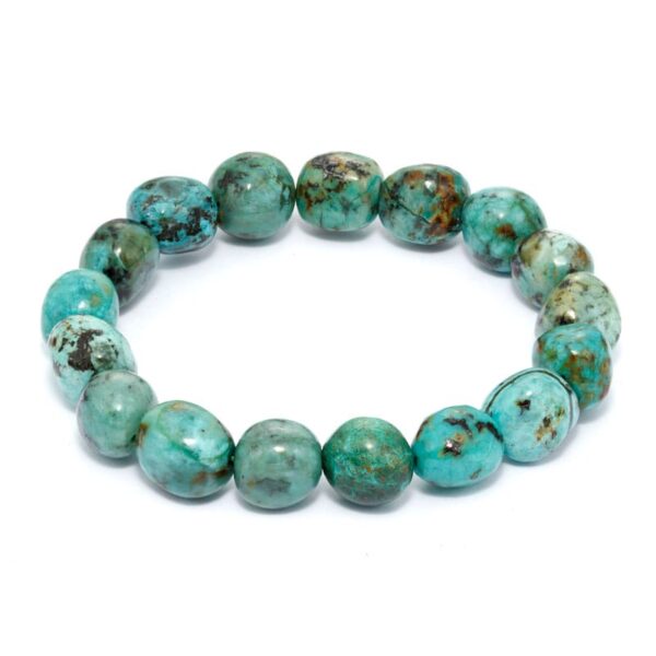 Turkos armband, Trumlade – stenarmband i natursten