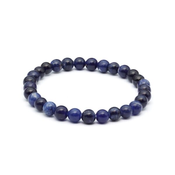Sodalit armband 6 mm – stenarmband i natursten
