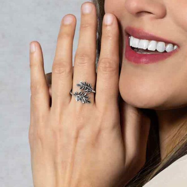 Lagerkrans silverring