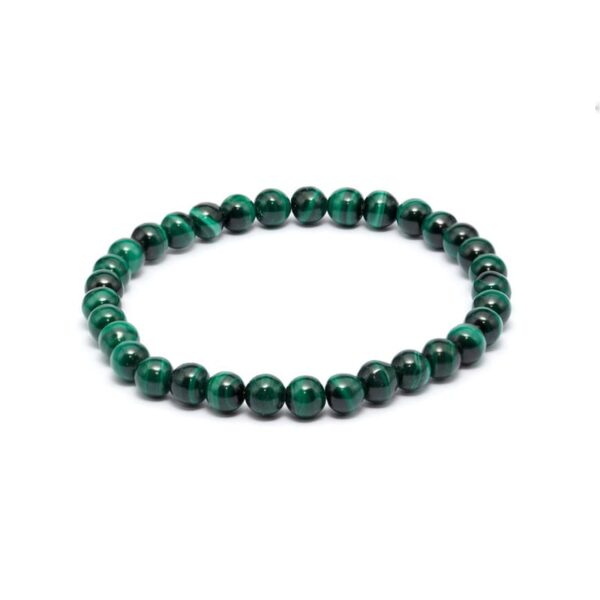 Malakit armband 6 mm – stenarmband i natursten