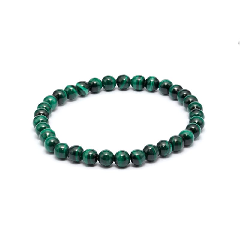 Malakit armband 6 mm – stenarmband i natursten