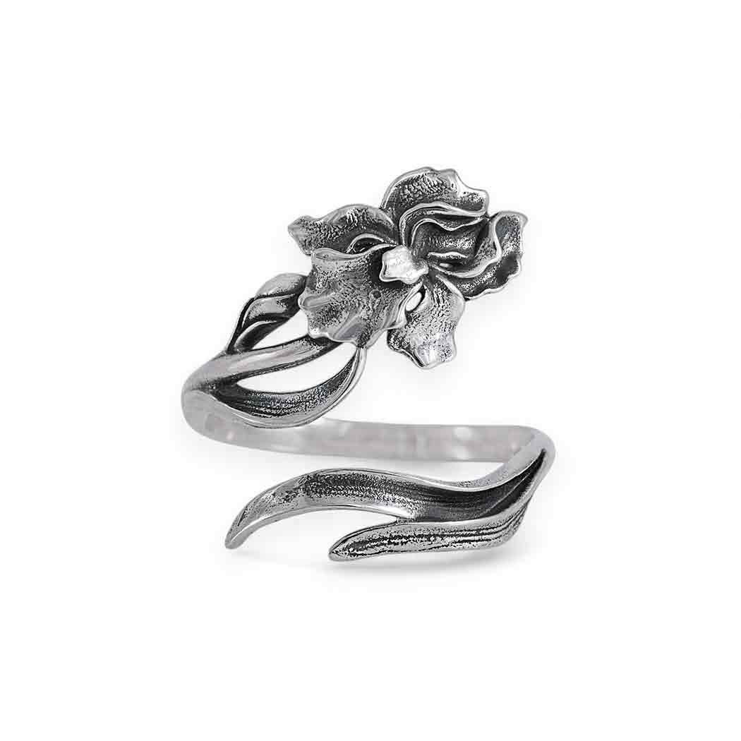 Månadsblomma Februari - Iris Silverring
